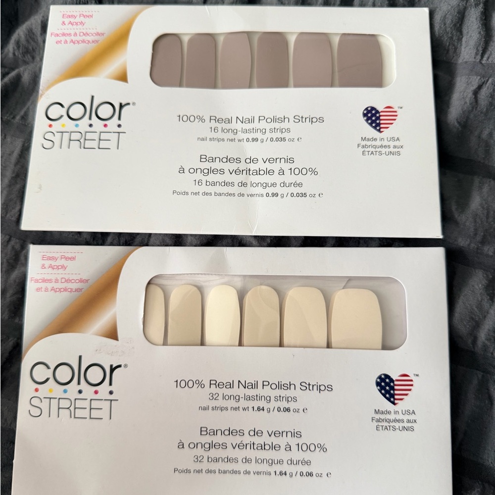 Color Street Nail Polish Strips - Neutral Collection